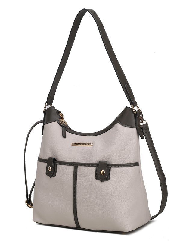 MKF Harper Vegan Leather Shoulder Bag by Mia K - Coeur de la Mode