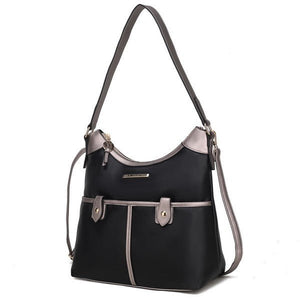 MKF Harper Vegan Leather Shoulder Bag by Mia K - Coeur de la Mode
