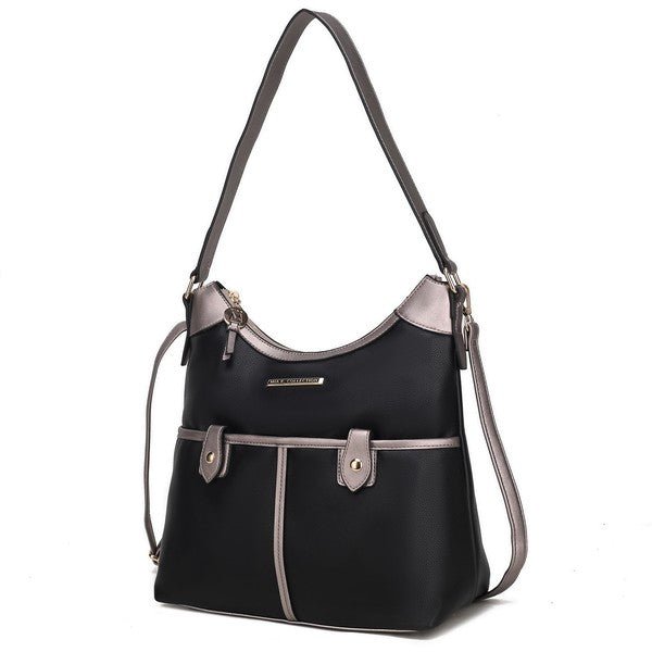 MKF Harper Vegan Leather Shoulder Bag by Mia K - Coeur de la Mode
