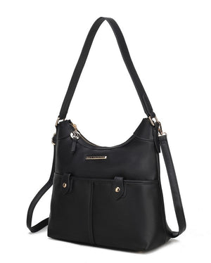 MKF Harper Vegan Leather Shoulder Bag by Mia K - Coeur de la Mode