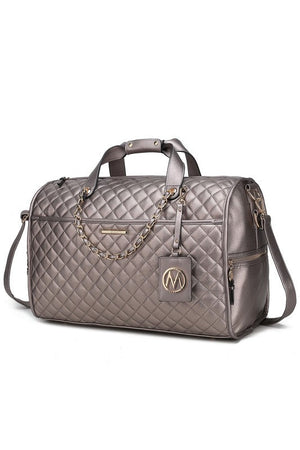 MKF Lexie Vegan Leather Women Duffle by Mia K - Coeur de la Mode