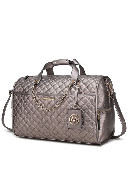 MKF Lexie Vegan Leather Women Duffle by Mia K - Coeur de la Mode