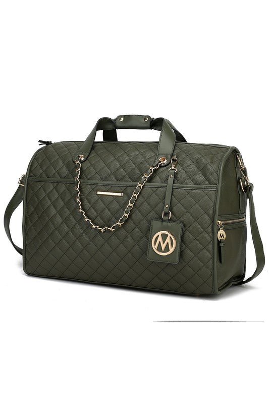 MKF Lexie Vegan Leather Women Duffle by Mia K - Coeur de la Mode