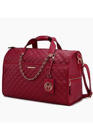 MKF Lexie Vegan Leather Women Duffle by Mia K - Coeur de la Mode