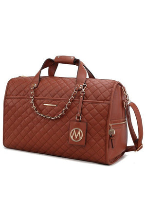MKF Lexie Vegan Leather Women Duffle by Mia K - Coeur de la Mode