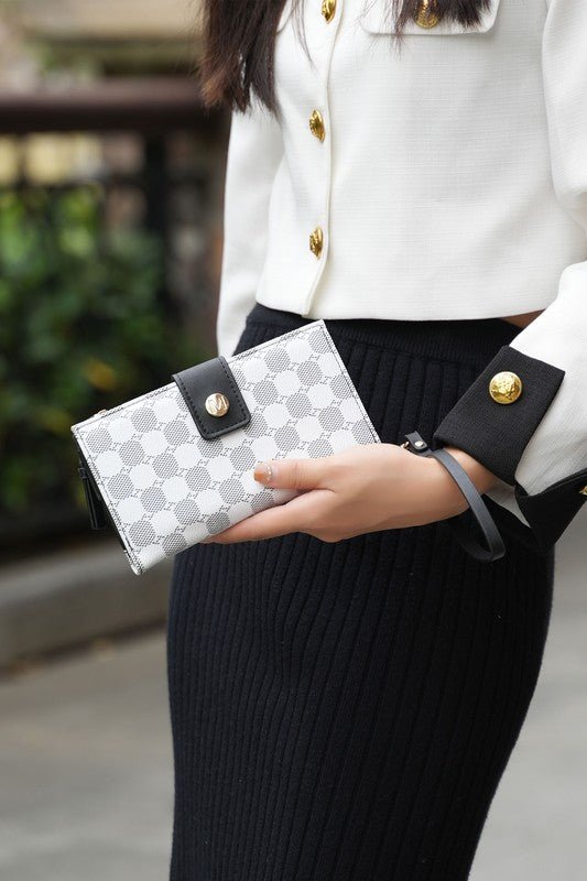 MKF Solene Wristlet Wallet by Mia K - Coeur de la Mode