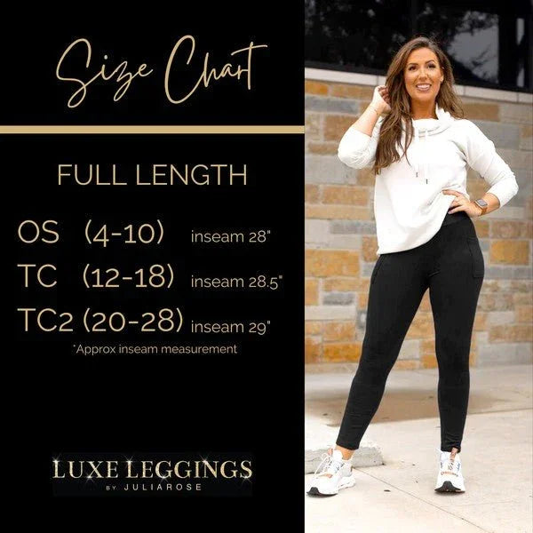 Olive Green Full Length Leggings with Pocket - Coeur de la Mode