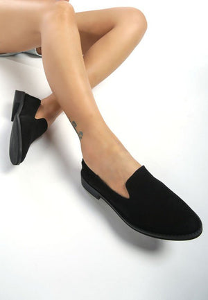 OLIWIA Classic Suede Loafers - Coeur de la Mode