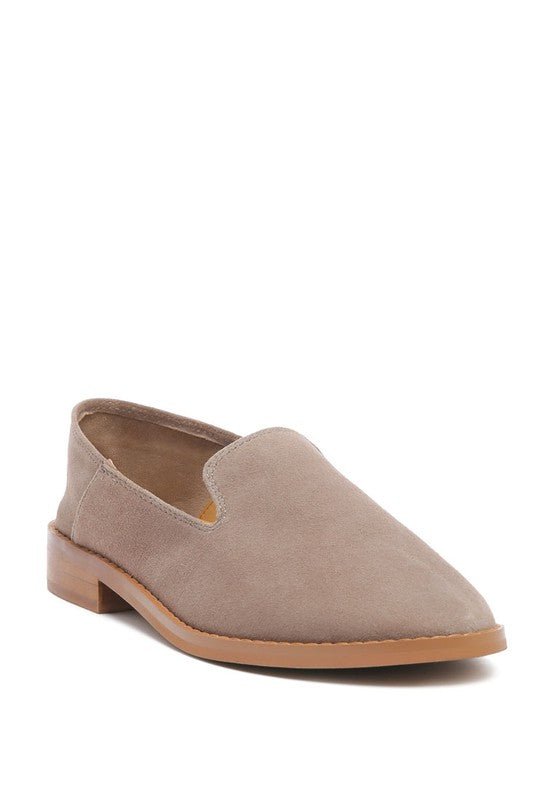 OLIWIA Classic Suede Loafers - Coeur de la Mode