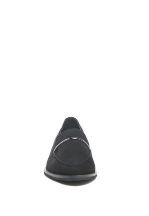 PAULINA Suede Leather Loafers - Coeur de la Mode