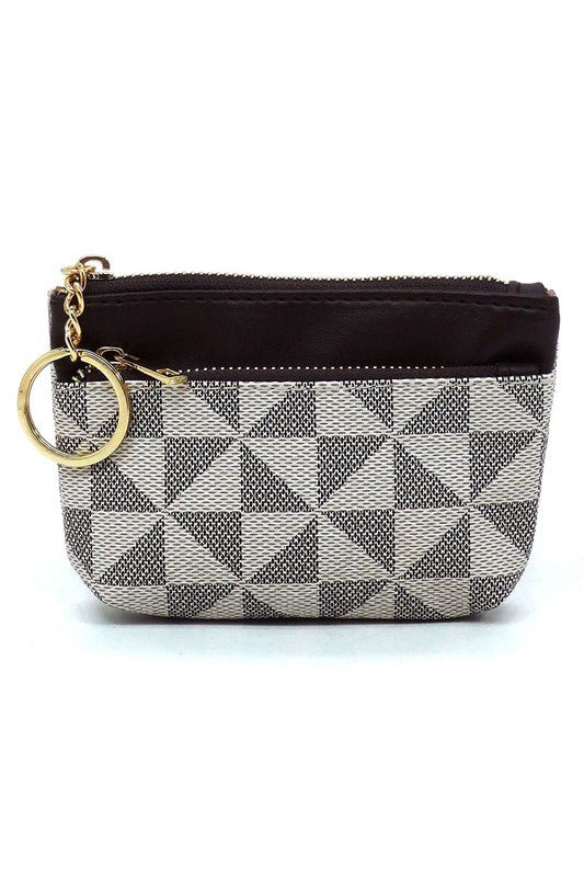 PM Monogram Keychain Coin Purse - Coeur de la Mode