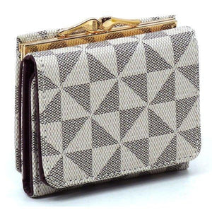 PM Monogram Kiss Lock Tri-fold Wallet - Coeur de la Mode