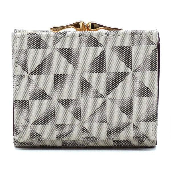 PM Monogram Kiss Lock Tri-fold Wallet - Coeur de la Mode