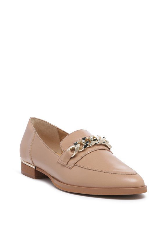 POLA Leather Horsebit Loafers - Coeur de la Mode