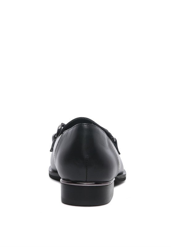 POLA Leather Horsebit Loafers - Coeur de la Mode