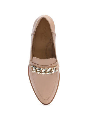 POLA Leather Horsebit Loafers - Coeur de la Mode