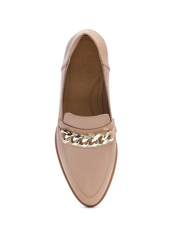 POLA Leather Horsebit Loafers - Coeur de la Mode