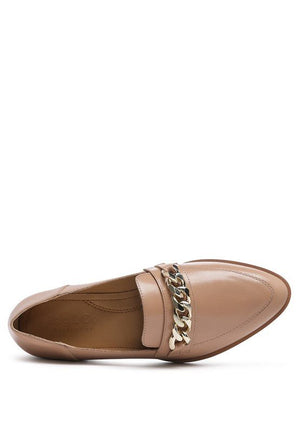 POLA Leather Horsebit Loafers - Coeur de la Mode