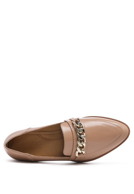 POLA Leather Horsebit Loafers - Coeur de la Mode