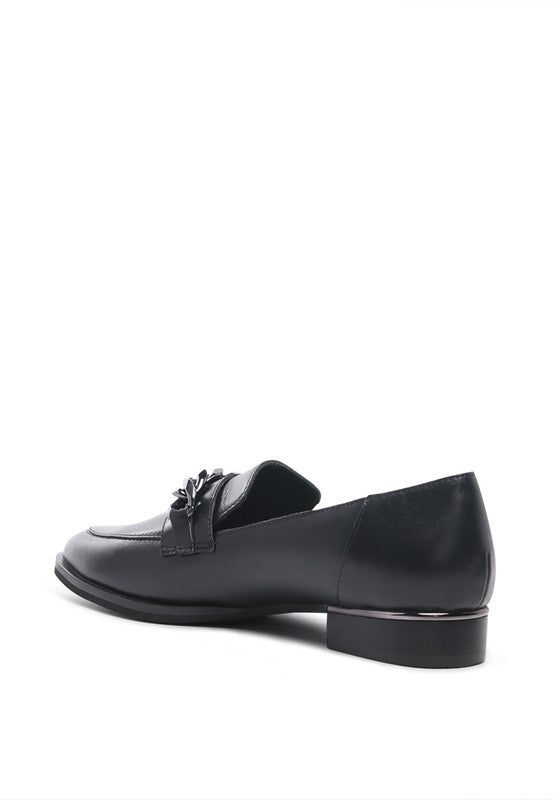 POLA Leather Horsebit Loafers - Coeur de la Mode
