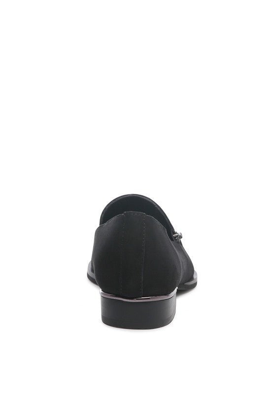 SARA Suede Slip-On Loafers - Coeur de la Mode