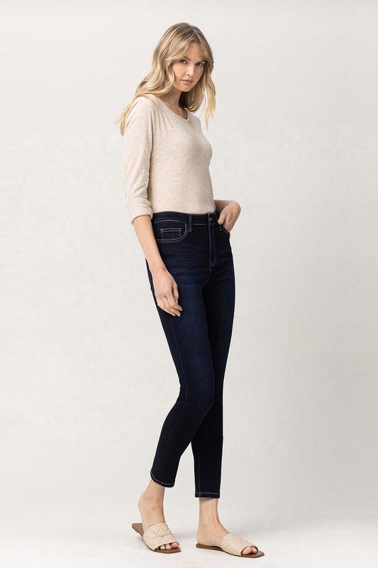 Super Soft High Rise Crop Skinny - Coeur de la Mode