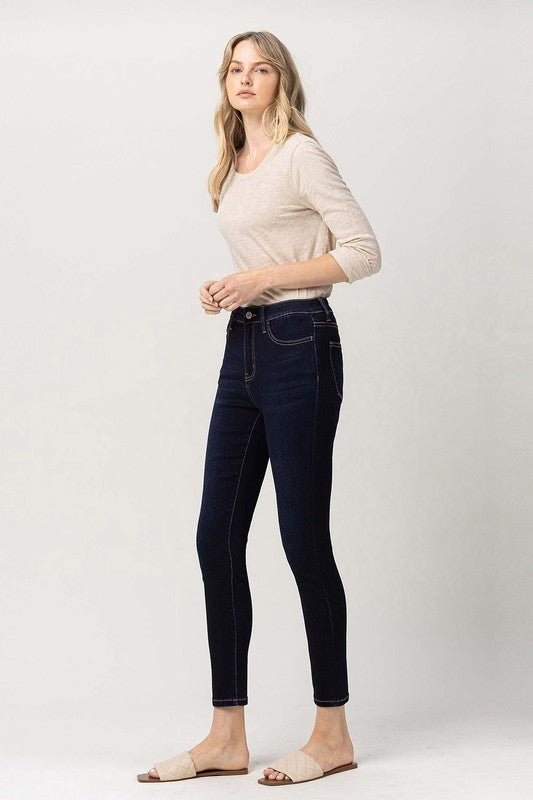 Super Soft High Rise Crop Skinny - Coeur de la Mode