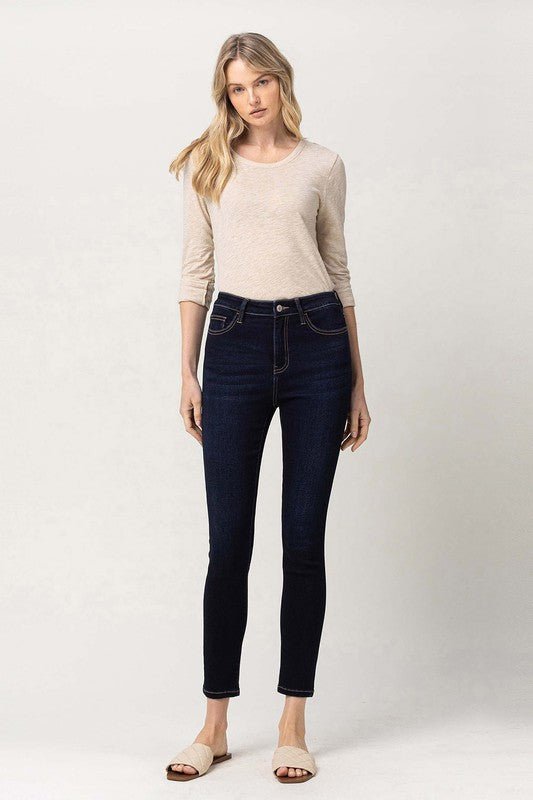 Super Soft High Rise Crop Skinny - Coeur de la Mode