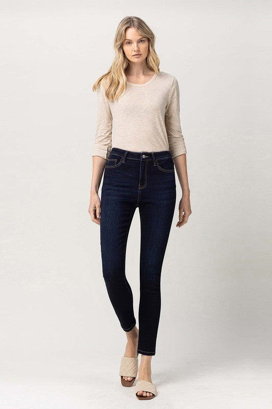 Super Soft High Rise Crop Skinny - Coeur de la Mode