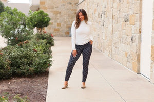 The Jillian Plaid Leggings - Coeur de la Mode