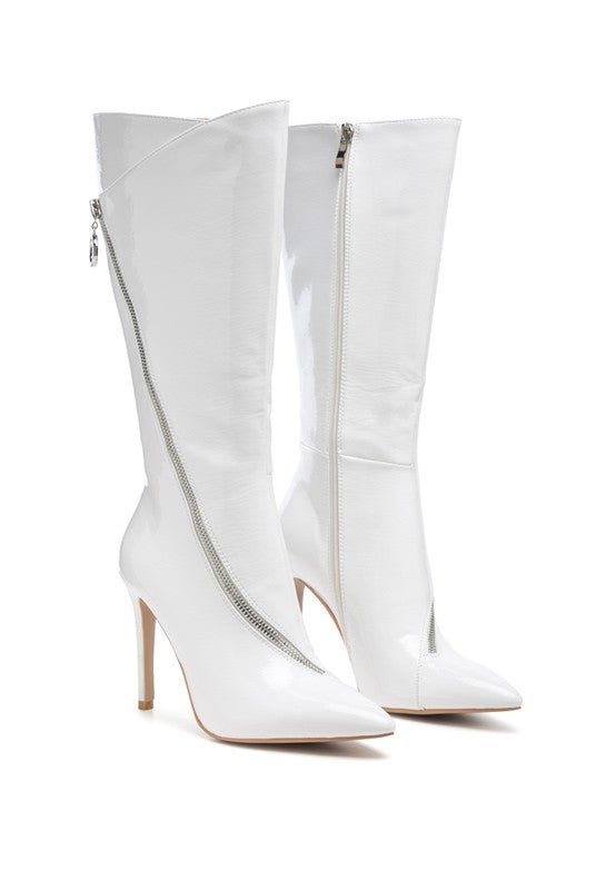 TSAROH ZIP AROUND CALF BOOT - Coeur de la Mode