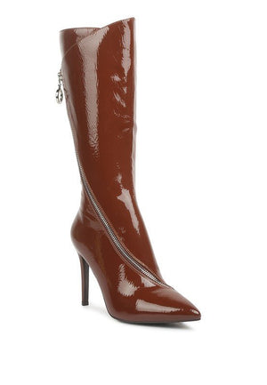 TSAROH ZIP AROUND CALF BOOT - Coeur de la Mode