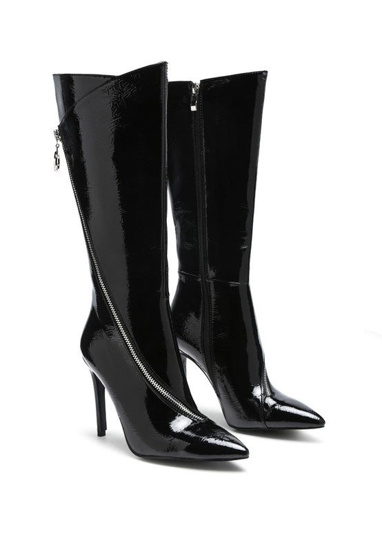 TSAROH ZIP AROUND CALF BOOT - Coeur de la Mode