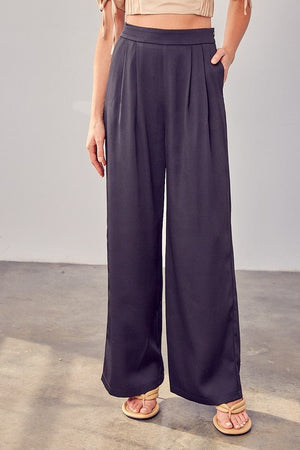 Wide Leg Pants - Coeur de la Mode