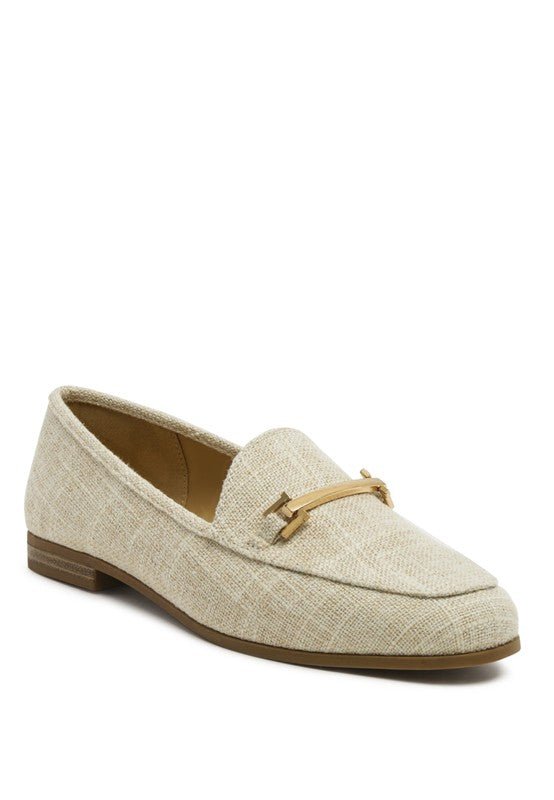 Zaara Solid Faux Suede Loafers - Coeur de la Mode